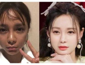 娱乐吃瓜女明星素颜图片,真实颜值与滤镜下的差距
